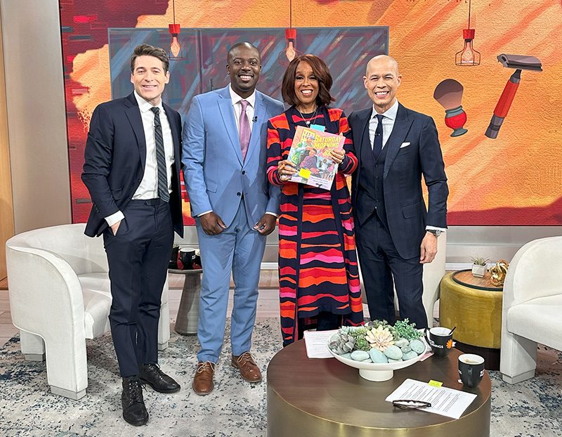 Keenan Jones on the CBS Morning Show